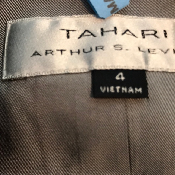 Pinstripe Tahari Suit - Picture 3 of 5